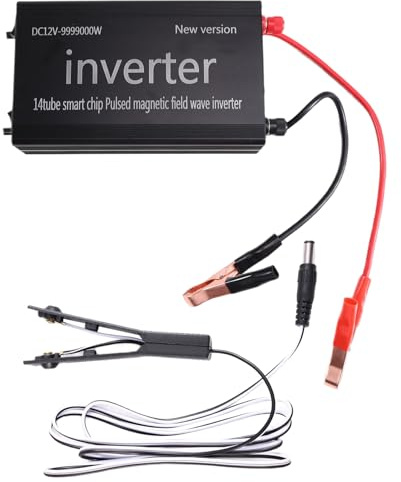 Luobannm Inversor de Alta Potencia DC12V-9999000W Convertidor Elevador de Batería Inversor Transformador Convertidor Elevador Kit de Transformador