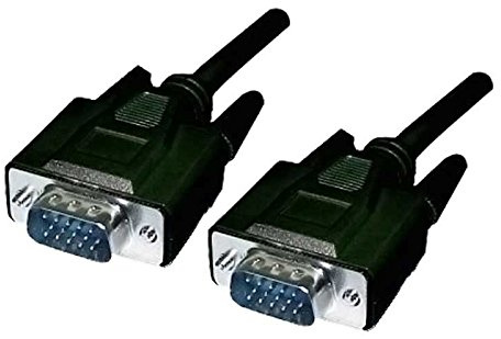 Watio Wave Cable vga - cable de 3 metros tipo macho a macho, ideal para conectar monitores, con alta calidad de transmisión de señales.*