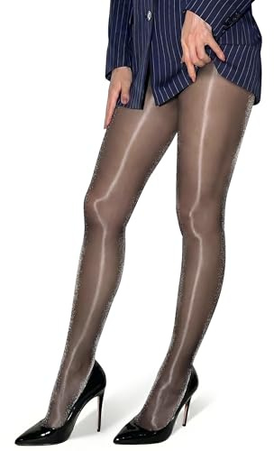 VOGEL VERE Medias Mujer 12 Deniers, Ultra Delgadas, Brillantes, Sexy