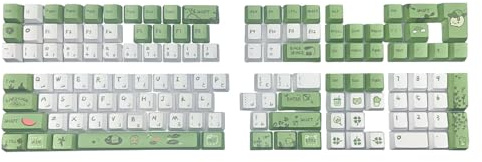 BUBEFSKD Modello Rana Chiave Arabo Per Switch MX Tastiera Meccanica Altezza OEM Per Scrittori E Frogs Tema Tastiera Meccanica