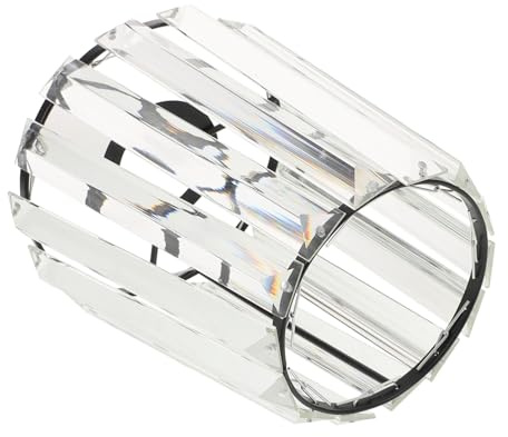 Pendant Light Shade Glass Replacement Shade for Hanging Light | Crystalline Glass Shell, Iron Frame Detail, Simple Installation, Practical Choice for Home Decor