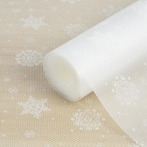 OTraki Kitchen Drawer Liners 30x300cm Shelf Liners for Kitchen Cupboards, Non-Slip EVA Waterproof & Oil-Proof Cupboard Mat, Non-Adhesive Fridge Shelf Pad for Shelves Shoe Racks Refrigerator Protector