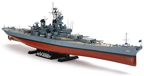 Tamiya 300078028-1:350 US Kampfschiff New Jersey BB-62