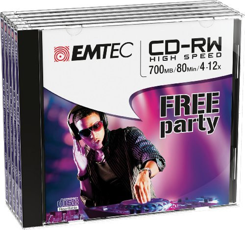 EMTEC CD-R 80 - Confezione da 5