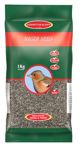 Johnston & Jeff 1kg Niger Seed Premium Wild Bird Food Wildlife