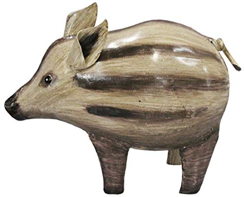Pape Metall-Deko-Figur Mini-Wildschwein Frischling Metall bemalt Preis für 2 Stück