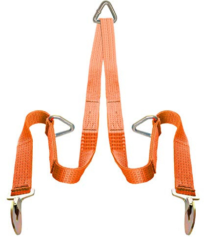 Noryb Winch Brother Strap Floating D Ring Equal Even Pull Recovery Trailer Axle Hook