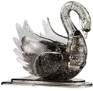 3D-Kristall-Puzzle, Kristall-Puzzle, für Puzzler ab 16 Jahren (Schwan-Grau)