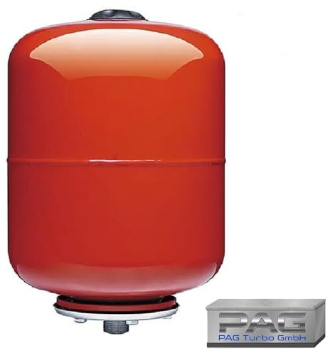 Ausdehnungsgefäß 8-12 L für Heizung Warmwasser Heizungsanlagen Kühlanlagen EPDM Membrane (8 Liter)