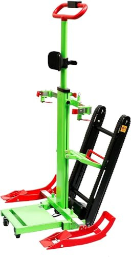 Coche eléctrico para silla de ruedas plegable, carro de escalera 120W para sillas de ruedas Silla de ruedas eléctrica ligera para personas mayores, Operación simple y fácil de usar