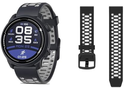 INF 20 mm Strap compatible with Coros APEX 42 mm/APEX 2/PACE 2, Breathable and Comfortable Sports Replacement Watch Strap, Adjustable Watch Bracelet made of TPU for Women Men