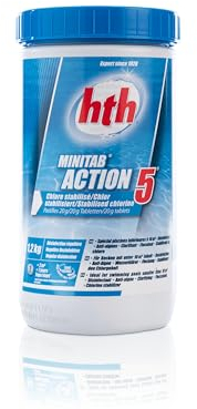 Minitab Action 5 Pastilles de Chlore pour Piscine