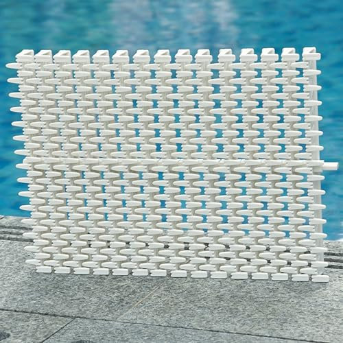 Rejilla De Piscina, Cubierta De Rejilla De Plástico Desmontable, Filtro De Canal De Drenaje para Ducha, Rejilla De Canal Empalmable para Terraza (Ancho 30 Cm, 5 Unidades), Color
