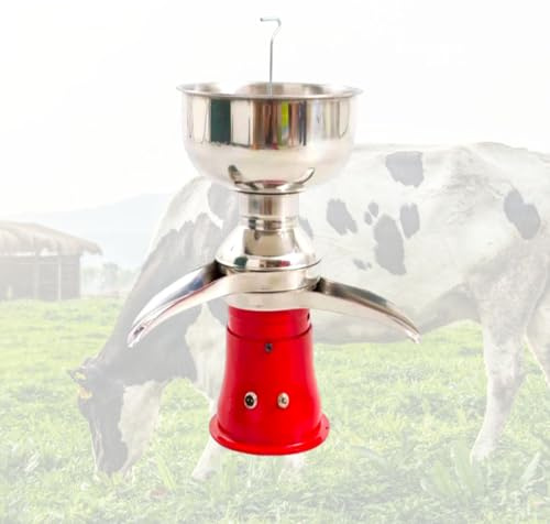 Separatore Di Latte E Panna Elettrico 304 Acciaio Inox Centrifuga Professionale 50L/100L/H per Fattoria Cucina Casa Produzione Burro Formaggio Yogurt(50L/H)