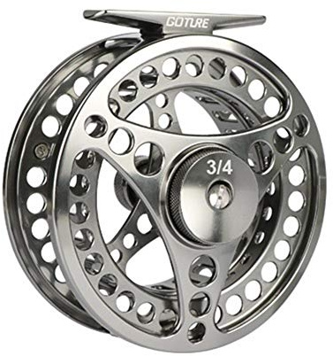 Metall Fliegenrolle, Fliegenfischrolle Fly Angelrolle 3 4 5 6 7 8 9 10 Aluminum Alloy Trout(3 4 Reel)