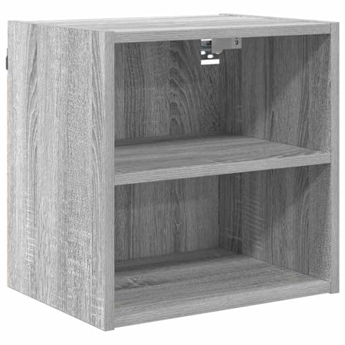 mtlskopl Hängeschrank Graues Sonoma 40 x 29,5 x 40 cm aus Holzwerkstoff Modernes Design Robust und Langlebig Küchenhängeschrank für Küche Esszimmer und Flur
