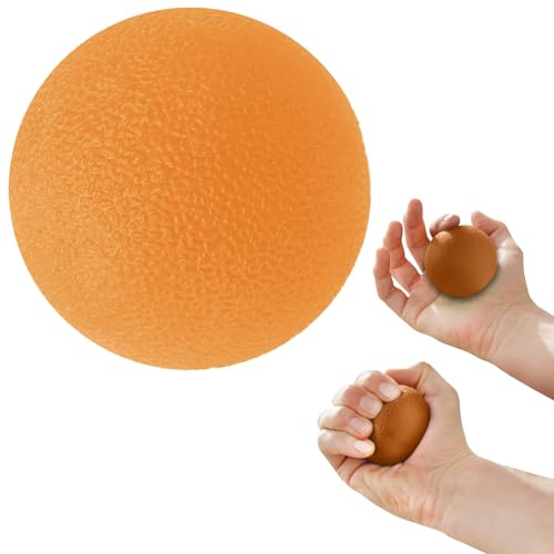 SISSEL® Press Ball | Hand- & Unterarmtrainer | Für Muskelaufbau & Beweglichkeit | Für Therapie & Fitness | Ergonomisches Design | Inkl. Übungsanleitung