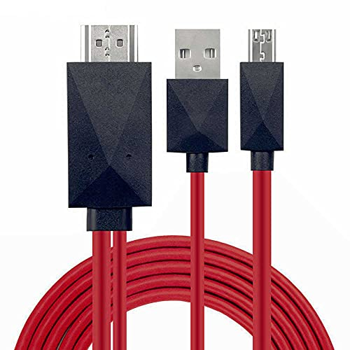 OcioDual MHL 11 Pin Micro USB zu HDTV auf HD TV Adapter Cable Kabel Konverter für Samsung Galaxy S3/S4 Note 2/3/4/Pro Tab S