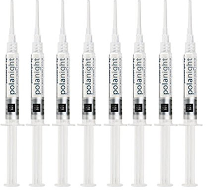 Polanight 16% 8 Syringe Pack Teeth Whitening/bleaching Gel Like Opalescence Dental Health Care