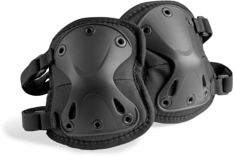 Mil-Tec Unisex - Vuxen armbågsskydd 16232302 Armbågsskydd, Svart, One Size