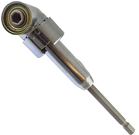 50mm Porte-embout tournevis coudé 90 degré peu foret pilote d'angle