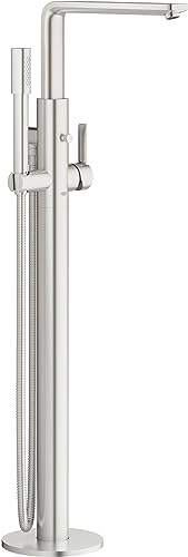 Grohe Lineare Wanne - Wannenarmatur freistehend, supersteel 23792DC1