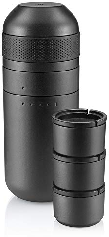WACACO Minipresso Kit, Accessory for Minipresso GR, Larger Water Tank with 3 Filter Baskets, for Lungo Espresso