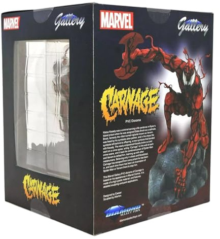 Marvel Diamond Select Toys Gallery Carnage Comic PVC Figure (JAN192550)