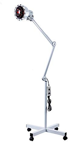 Beauty Style Professional Infrared Red Heat Lamp Stand Skin Care 110V Adjustable Height