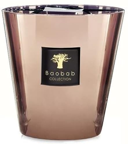 Baobab Duftkerze Les Exclusives Cyprium Max 16 mit der Duftnote Jasmin-Moschus, Brenndauer: 150 Stunden, Höhe: 16cm, MAX16CYP