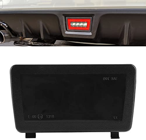 csslyzl 3-In-1 LED Rear Bumper Fog Light Tail Brake Lamp Backup Reverse Light Kit For 11-up Subaru Impreza WRX/STI/XV Crosstrek (Smoke Lens)