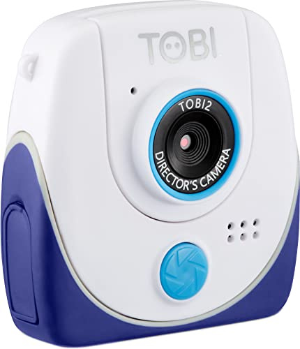 Little Tikes Tobi 2 Director's Camera - für hochauflösende Fotos & Videos - Spezialeffekte, ausklappbare Selfie-Kamera, Spiele- mit wiederaufladbarem Akku, Selfie-Stick & mehr - für Kinder ab 6 Jahren
