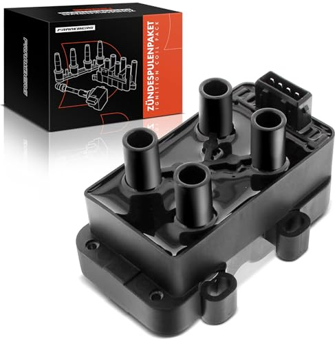 Frankberg Bobine d'Allumage Compatible avec Twingo I C06 1.2 M.egane I Autocar DA0/1 2.0 16V IDE M.egane I Cabriolet EA0/1 2.0 16V IDE M.egane I Autocar DA0/1 2.0i Kangoo Express Remplacer# 7700864624
