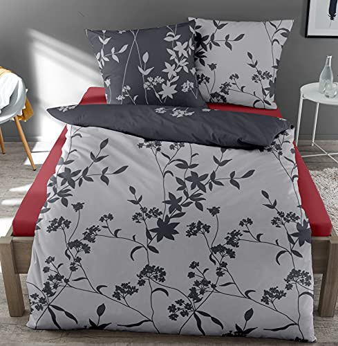 Dormisette Bettwäsche 135x200 Mako-Satin mit Reißverschluss***