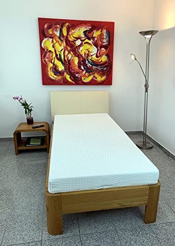 Doctorsleep Medidoc Orthopädische 7-Zonen Komfortschaummatratze, Härtegrad 1-2 (RG 30 medium), Öko-Tex Zertifiziert Größe 105 x 200 cm, Höhe 17 cm, produziert nach deutschem Qualitätsstandard.