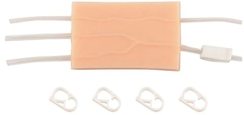 Medarchitect IV Insertion/Injection Training Pad with Simulated Dermatoglyph and Raised Veins for Nursing Student Training, Practice and Education
