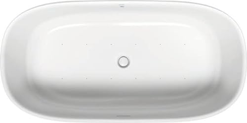 Duravit Zencha Whirlwanne freistehend, 1800x900 mm, Weiß Matt, 760463000AS0000