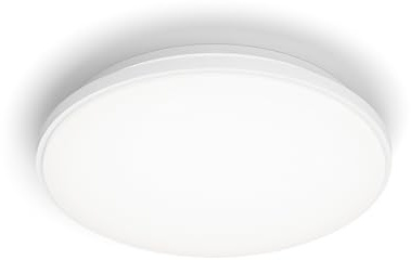 PHILIPS Wincel All-in-One Deckenleuchte inkl. Fernbedienung (40 W), dimmbare LED Leuchte mit allen Weißtönen, flexible Lichtsteuerung ohne Verkabelung