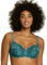 Sans Complexe, Soutien-Gorge Emboitant en Dentelle avec Armatures, Classique, Femme, Modèle Arum, Vert Sapin, 110D