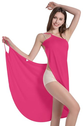 Hanaoops Bikini Copricostumi e Parei Donna Abito da Spiaggia Costumi da Bagno Copricostumi Vestito Scollo a V Sexy Senza Maniche Bikini Avvolgono
