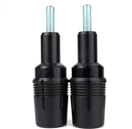 DKPMWD Sturzschutz Für MT07 Für Tracer 7 GT 700 GT MT-07 7GT 700GT 2018-2024 Motorrad Vorne Hinten Rad Slider Rahmen Sliders Crash Protector Sturzpads(Frame Slider Black)