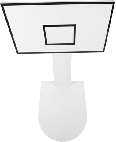 HOLIDYOYO Portaoggetti Da Scrivania Forma Da Basket Multifunzionale Per Libri e Utensili Decorazione Pvc Per Ufficio e Casa Design
