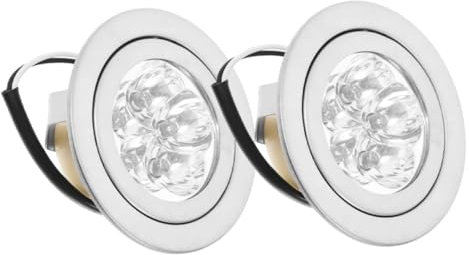 EXHUMKY 2pcs Led Range Hood Light Bulbs Replacement Appliance Light Bulbs for Stove Kitchen Cold Led