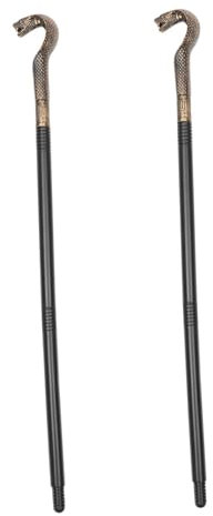 OATIPHO 2stücke Eleganter Für Kostüme Halloween-zubehör Scepter-Requisiten Lang Für Stabil Und Einfach Zu Lagern