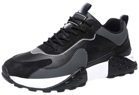 Scarpe antinfortunistiche da uomo, antiscivolo, da trekking con morbido plantare, scarpe da lavoro con supporto per l'arco plantare, eleganti scarpe da uomo, leggere, traspiranti, da ginnastica