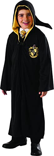 Rubie's Offizielles Hufflepuff Harry Potter-Kostüm für Jungen oder Mädchen, ausgefallenes Kinderkostüm, Weltbuchtag