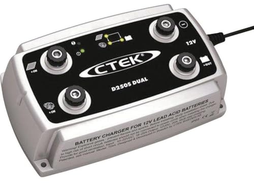 CTEK 40-186 12V DC/Battery Charger and Maintainer, Black