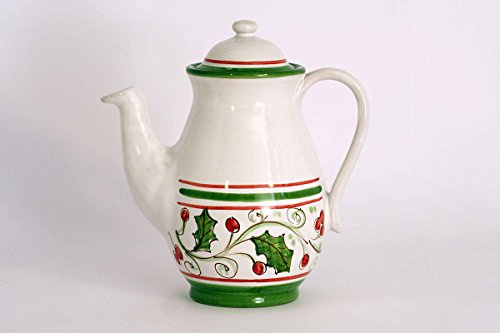 Espressokocher aus Keramik von Caltagirone