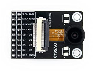 Waveshare 5 Megapixel 4 Resolution 2592x1944 OV5640 Camera Board (B) Fisheye Lens to Achieve 170 Degree Diagonal Camera Module