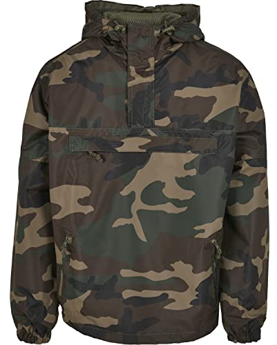 Brandit Summer Windbreaker, Woodland, XXL